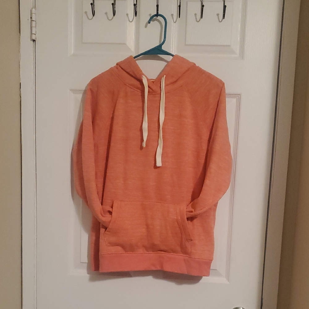 Joe Fresh Orange Sweatshirt Hoodie Casual Top